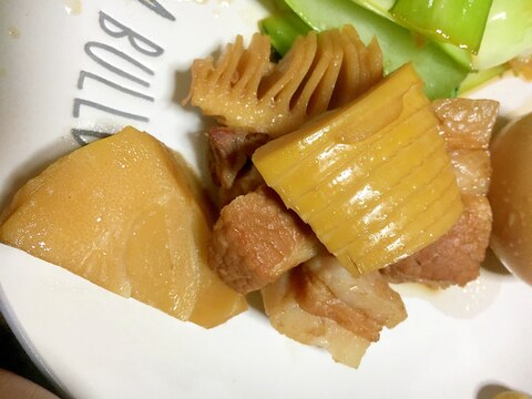 筍と豚ばら肉の煮込み